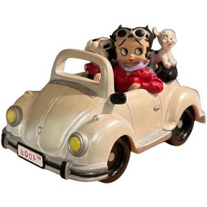 Betty Boop Pudgy Bimbo Beetle Convertible Figurine